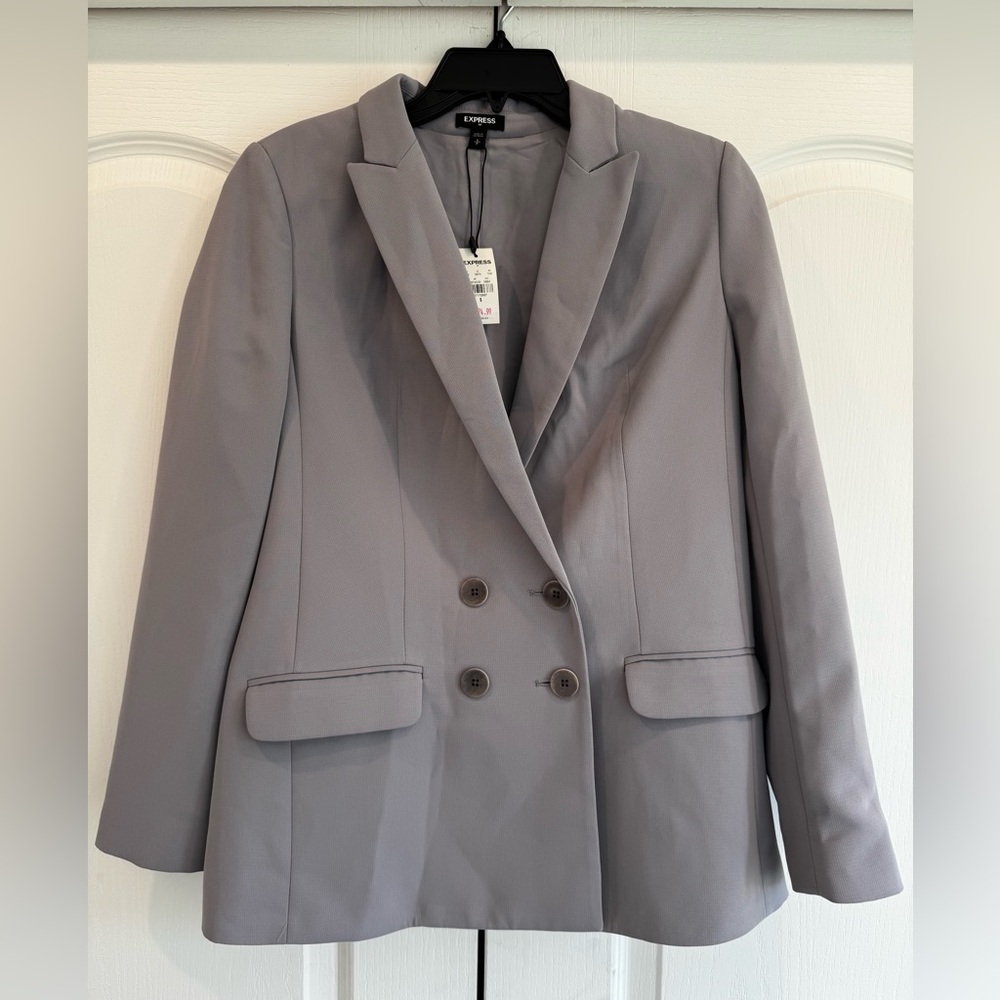 NWT Express purple blazer